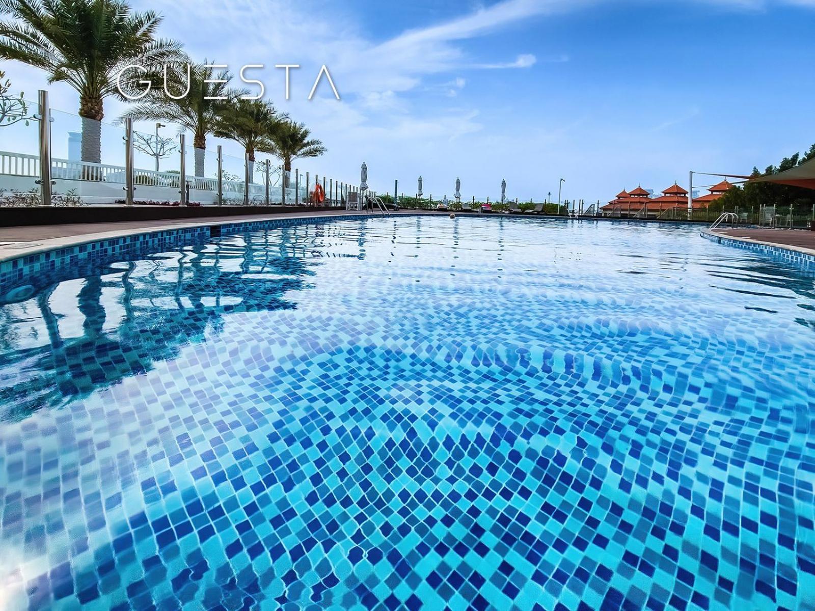 Azizi Mina The Palm, Free Beach And Pool Access Dubái Exterior foto