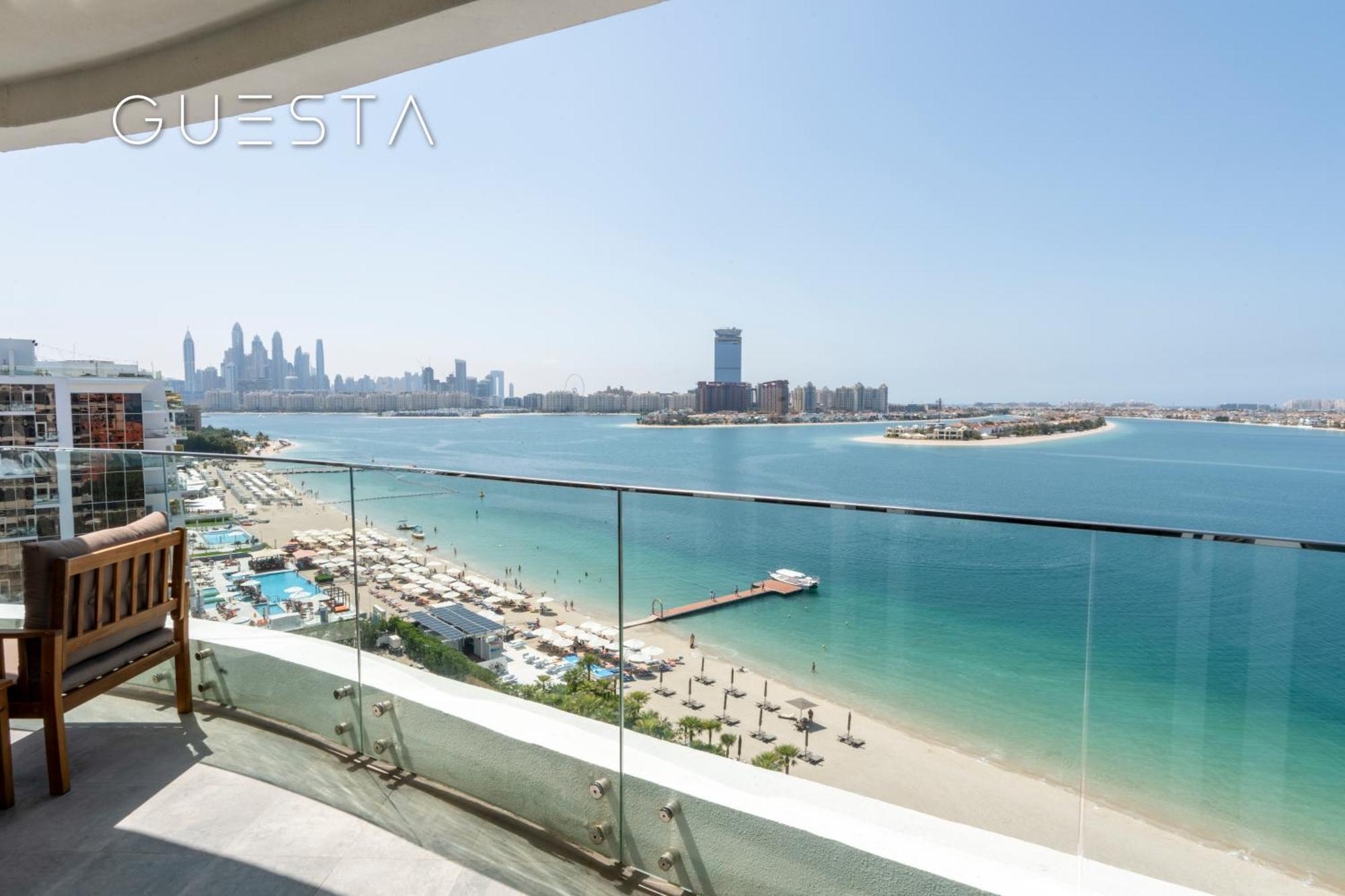 Azizi Mina The Palm, Free Beach And Pool Access Dubái Habitación foto